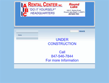 Tablet Screenshot of abcrentalcenters.com